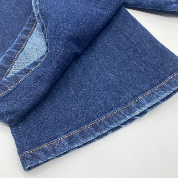 BKE Buckle Sabrina Stretch Bootcut Flare Blue Jeans Womens 27z33.5 Low rise Dark - Picture 7 of 8